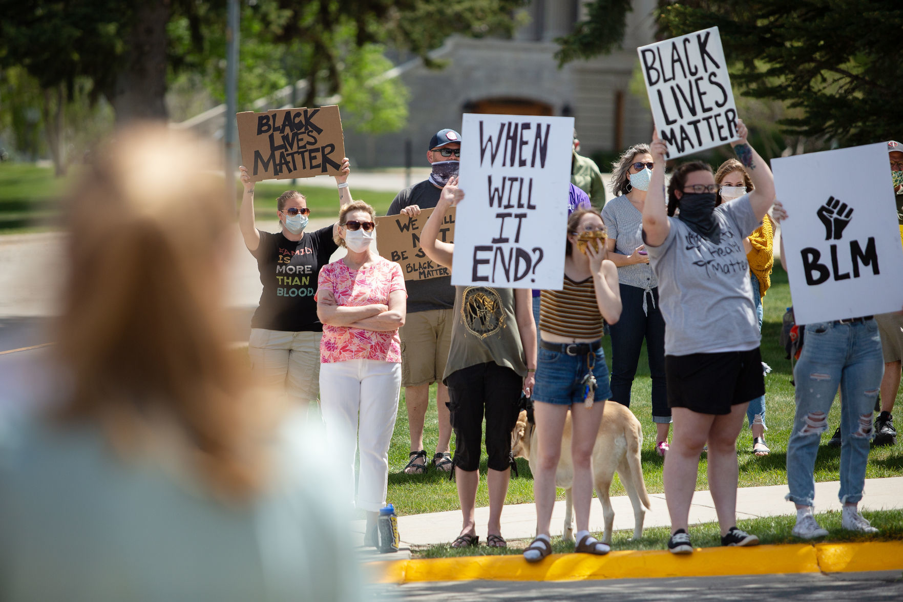 George Floyd protest
